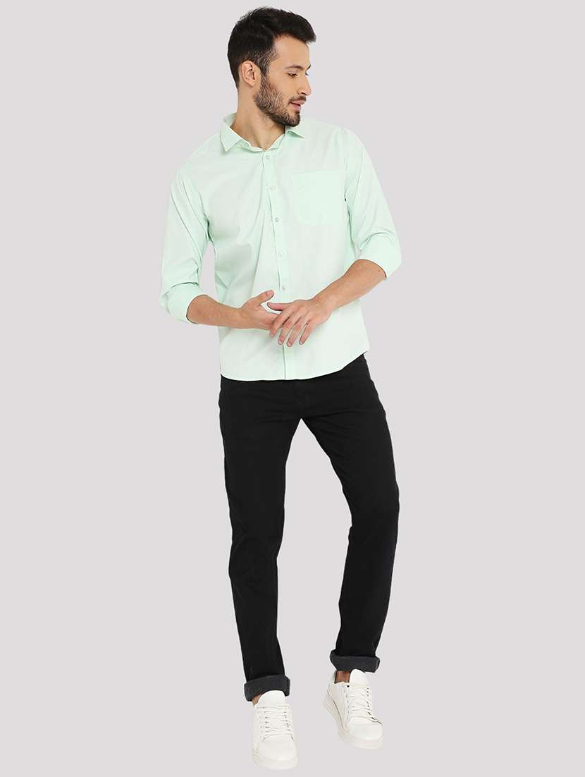 men checkered slim fit formal shirt - 21574963 -  Standard Image - 3