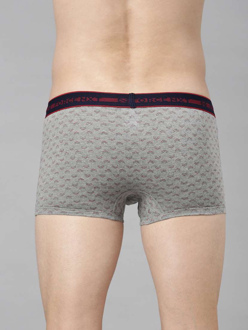 men pack of 3 printed trunks brief - 21575188 -  Standard Image - 3
