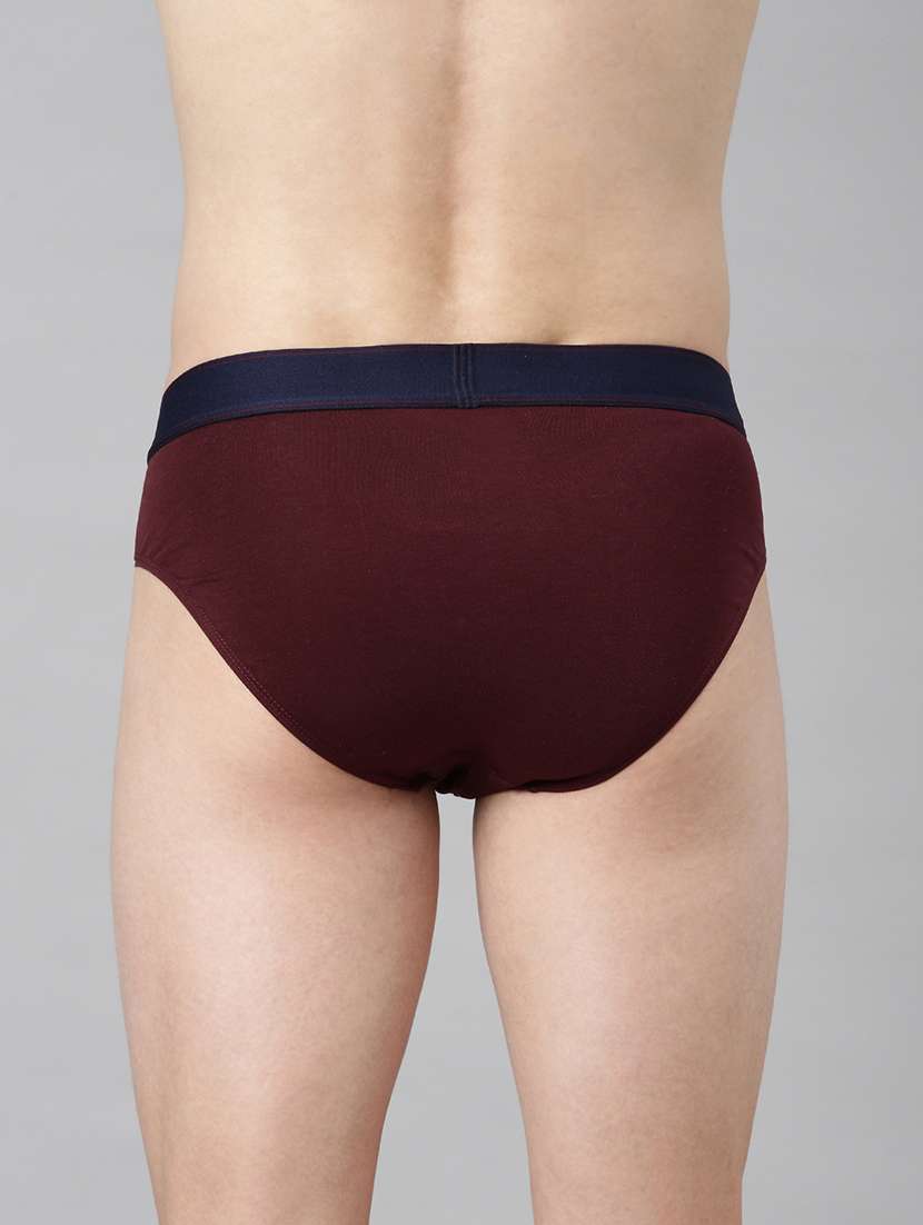 men pack of 5 solid hipster briefs - 21575208 - Standard Image - 3