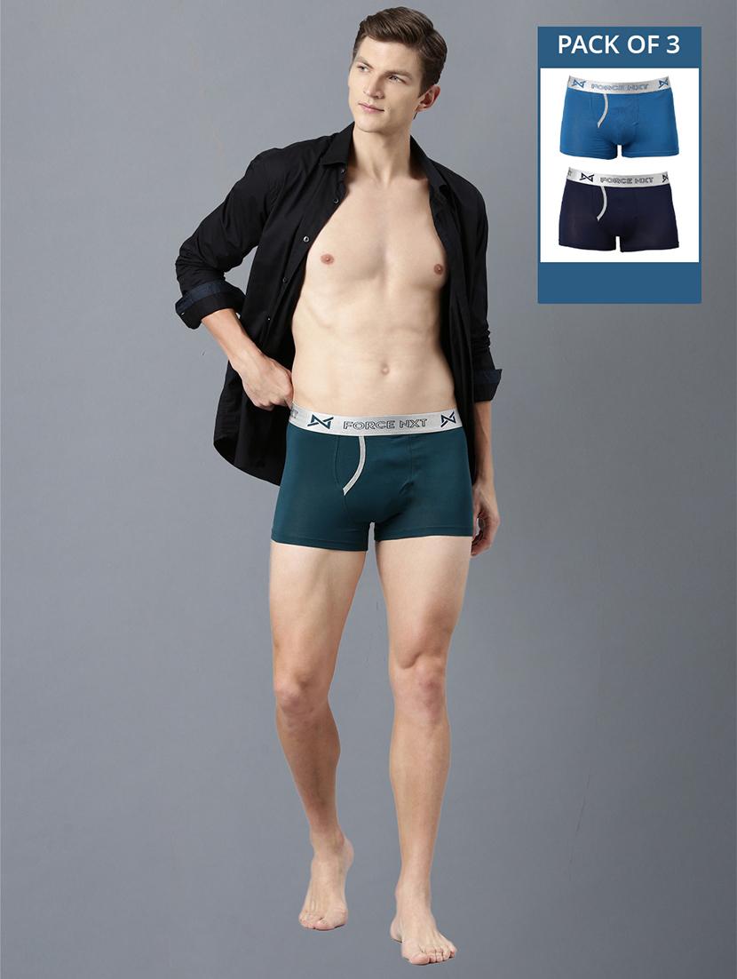 men pack of 3 solid trunks - 21575318 - Zoom Image - 0
