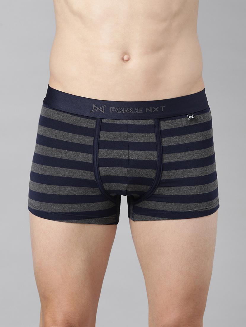 men striped cotton trunks - 21575321 - Zoom Image - 0