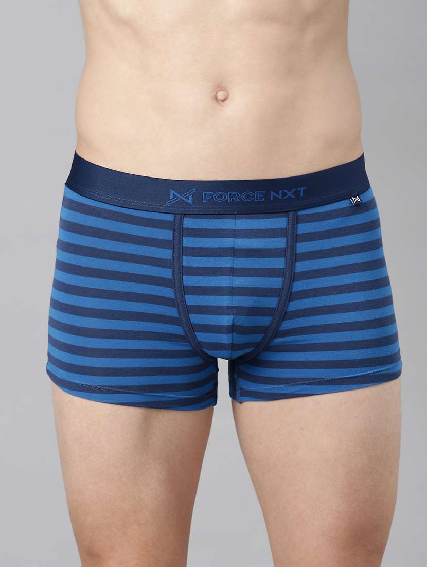 men striped cotton trunks - 21575322 - Zoom Image - 0