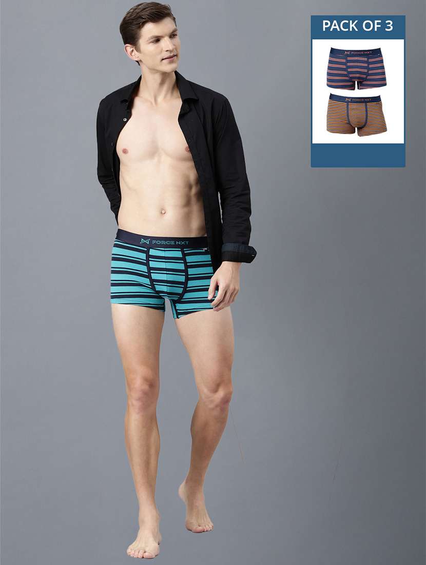 men pack of 3 striped trunks - 21575332 - Zoom Image - 0