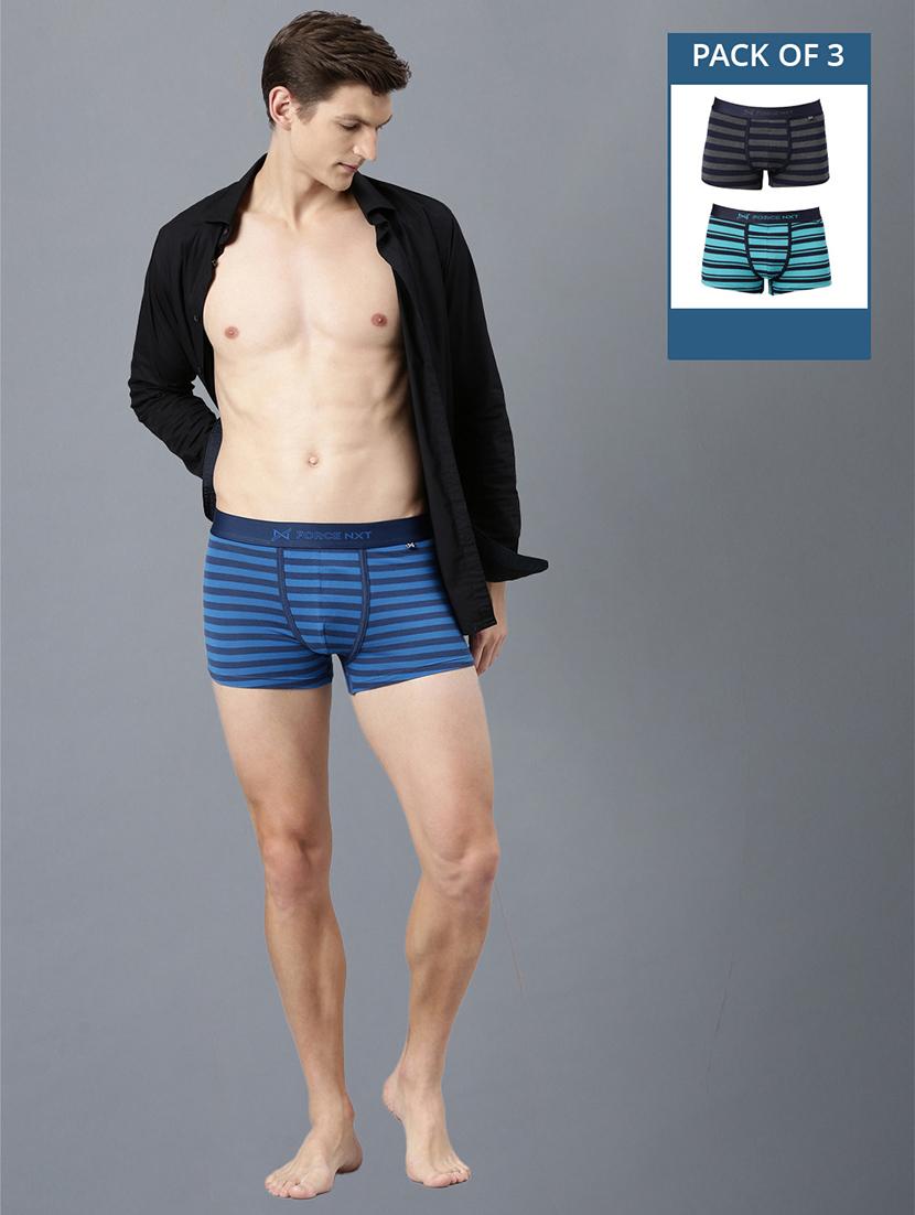 men pack of 3 striped trunks - 21575335 - Zoom Image - 0