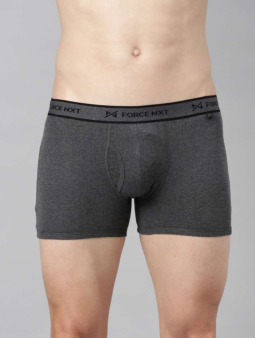 men solid cotton trunks