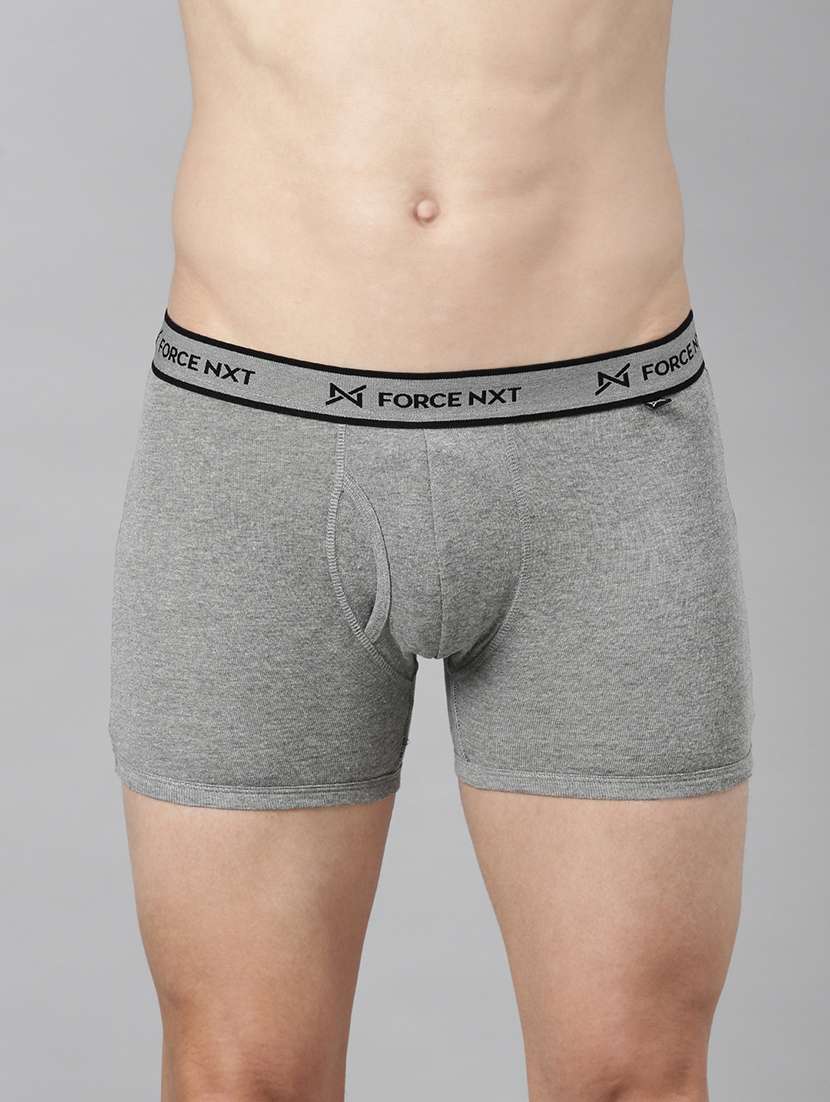 men solid cotton trunks