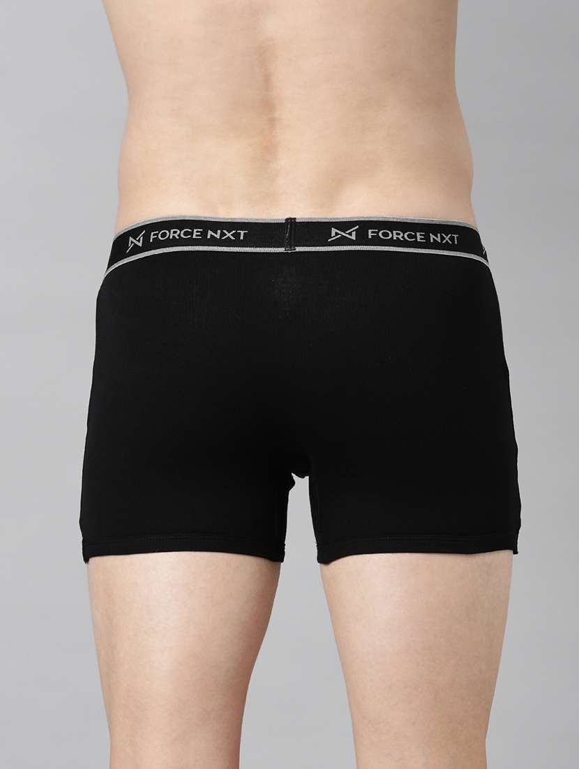 men pack of 5 solid trunks - 21575368 - Standard Image - 3
