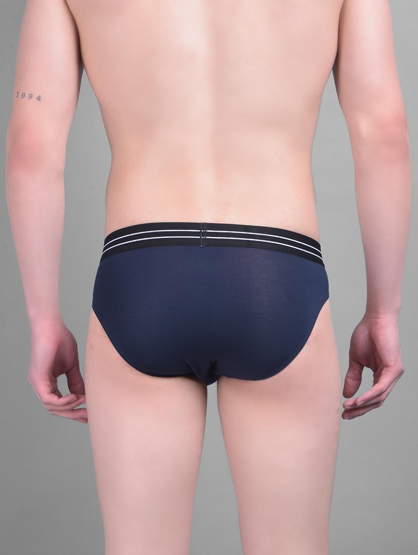 men pack of 5 solid hipster briefs - 21575384 - Standard Image - 3