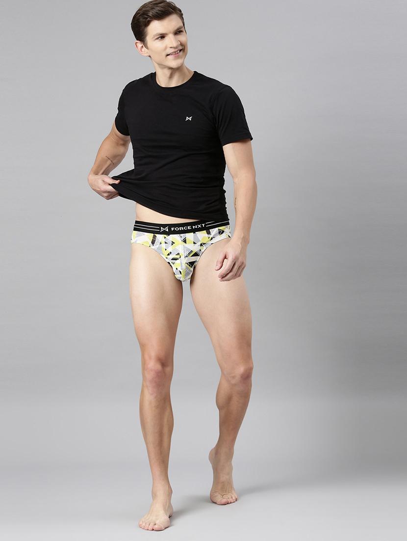 men printed hipster brief - 21575387 - Standard Image - 3