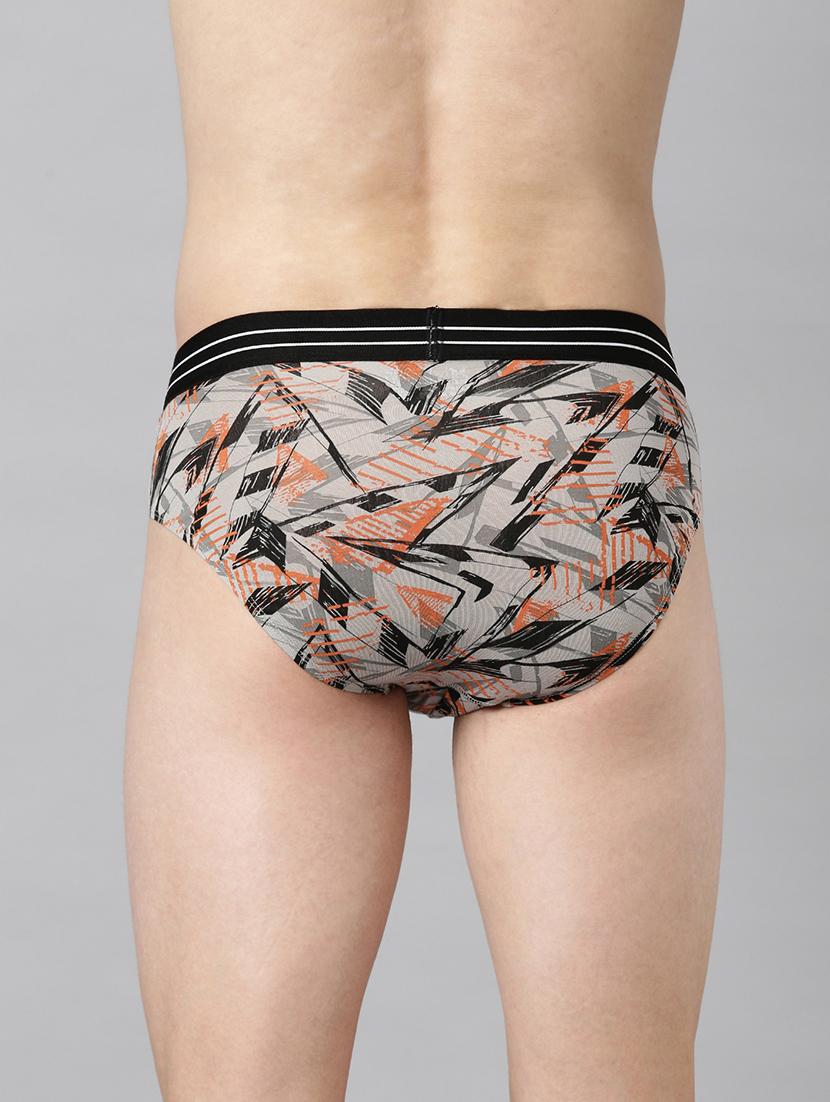men pack of 3 printed hipster briefs - 21575395 - Standard Image - 3
