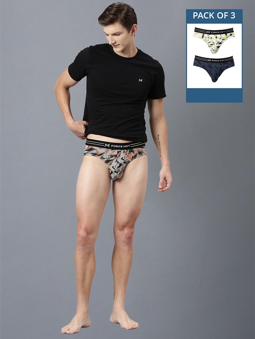 men pack of 3 printed hipster briefs - 21575396 - Zoom Image - 0