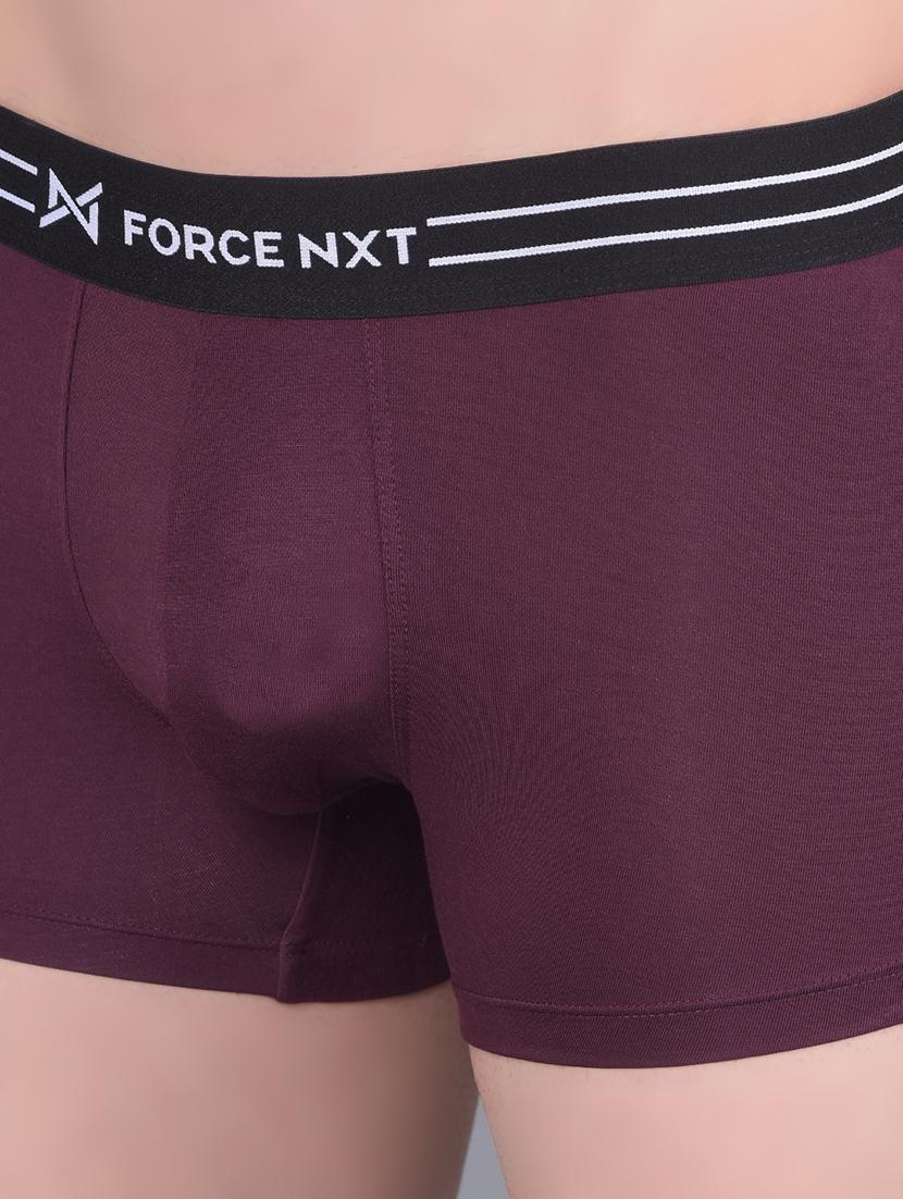 men solid cotton trunks - 21575403 - Standard Image - 3