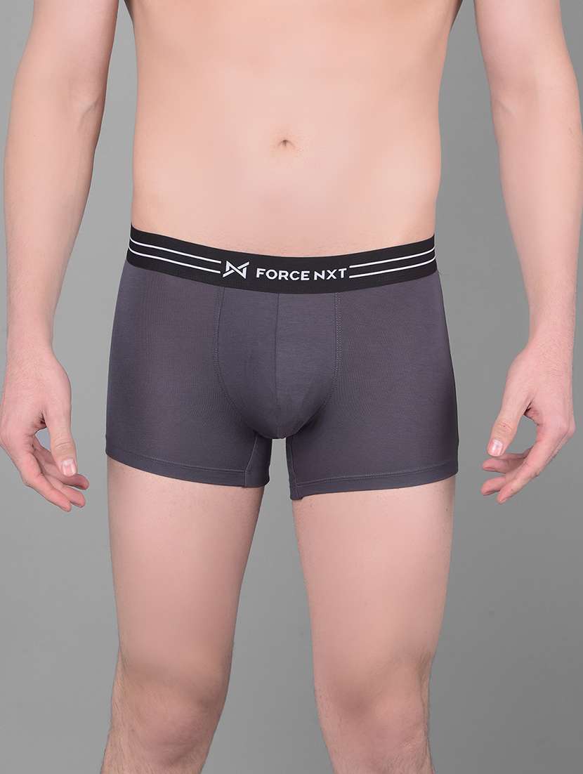 men pack of 5 solid trunks - 21575416 -  Standard Image - 3