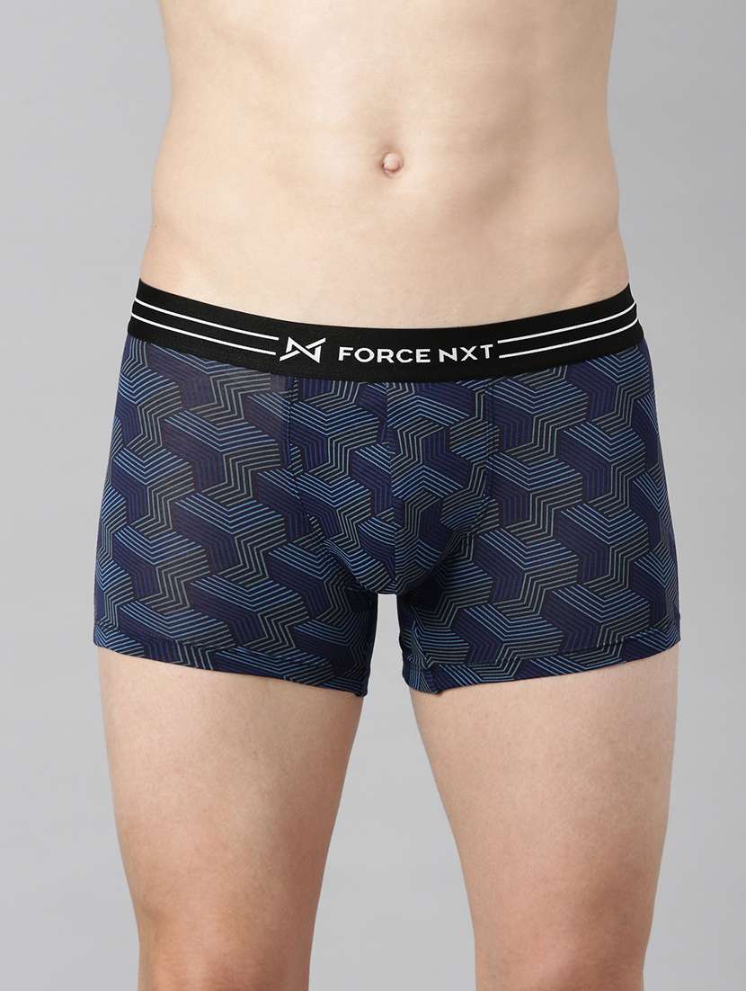 men printed cotton trunks
