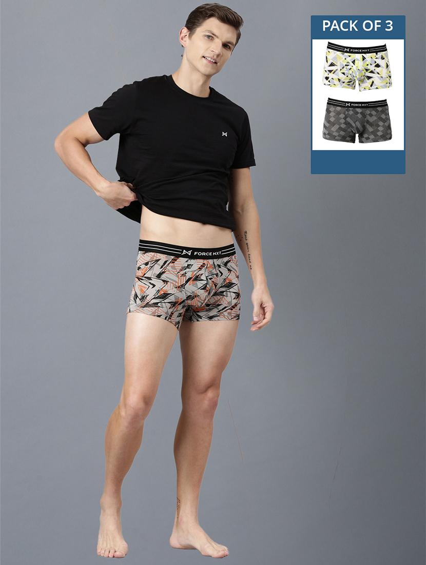 men pack of 3 printed trunks brief - 21575429 - Zoom Image - 0