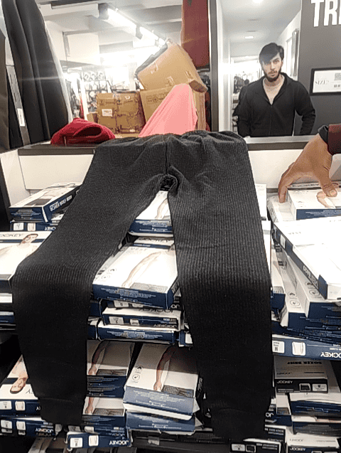 charcoal melange poly cotton thermal set - 21575507 - Zoom Image - 0