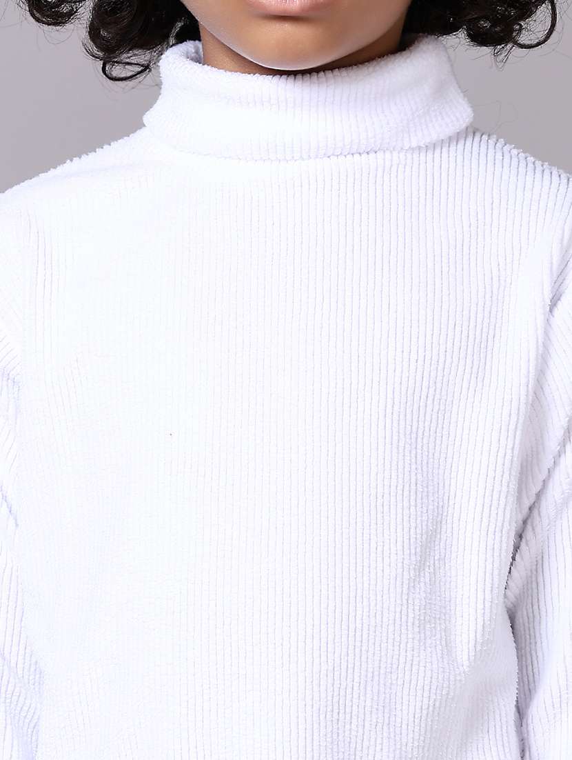 boys long sleeves solid sweater - 21575573 -  Standard Image - 5