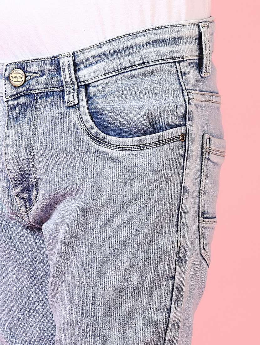 boys mid rise washed jeans - 21575636 -  Standard Image - 5