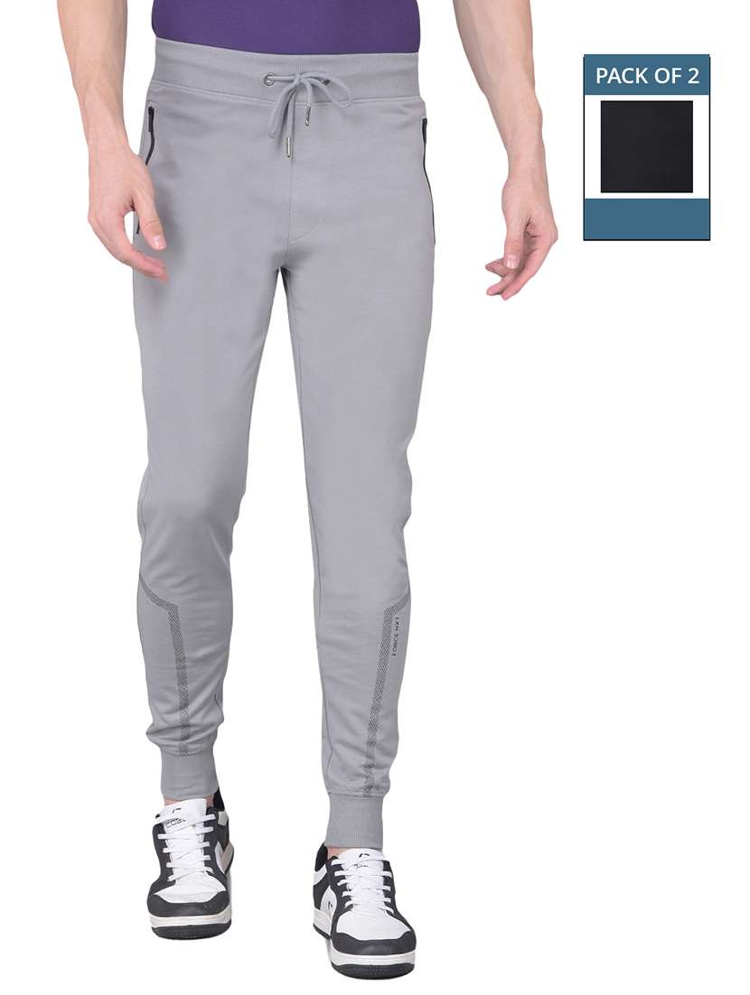 men pack of 2 solid joggers