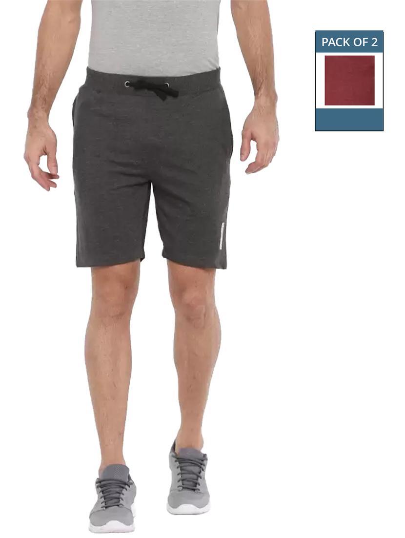 men pack of 2 regular fit shorts - 21576021 -  Zoom Image - 0