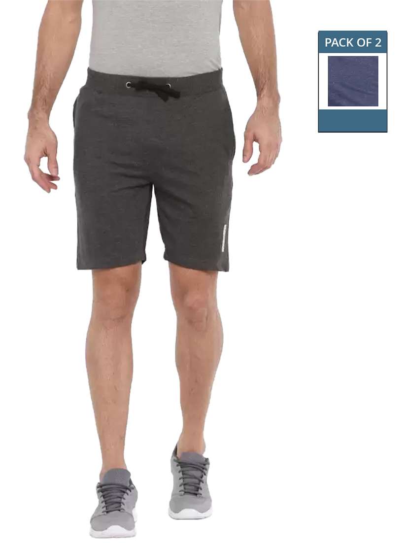 men pack of 2 regular fit shorts - 21576022 -  Zoom Image - 0