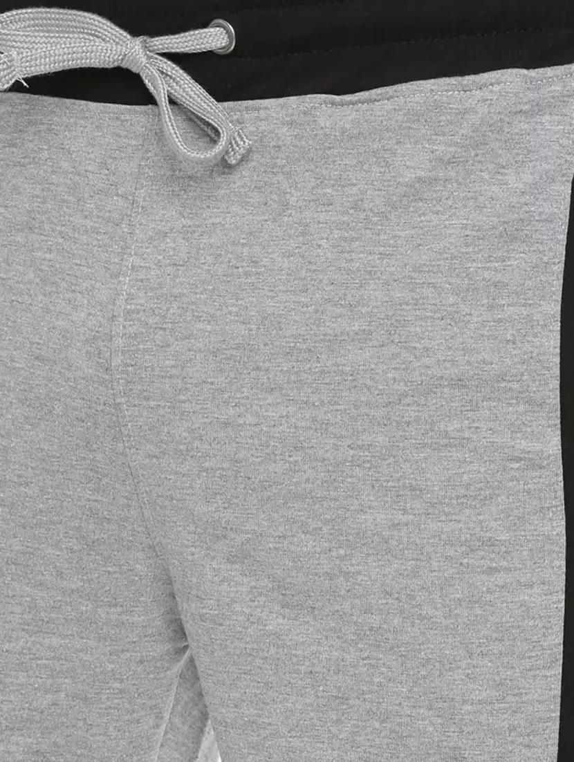men grey mid rise regular fit shorts - 21576030 - Standard Image - 3