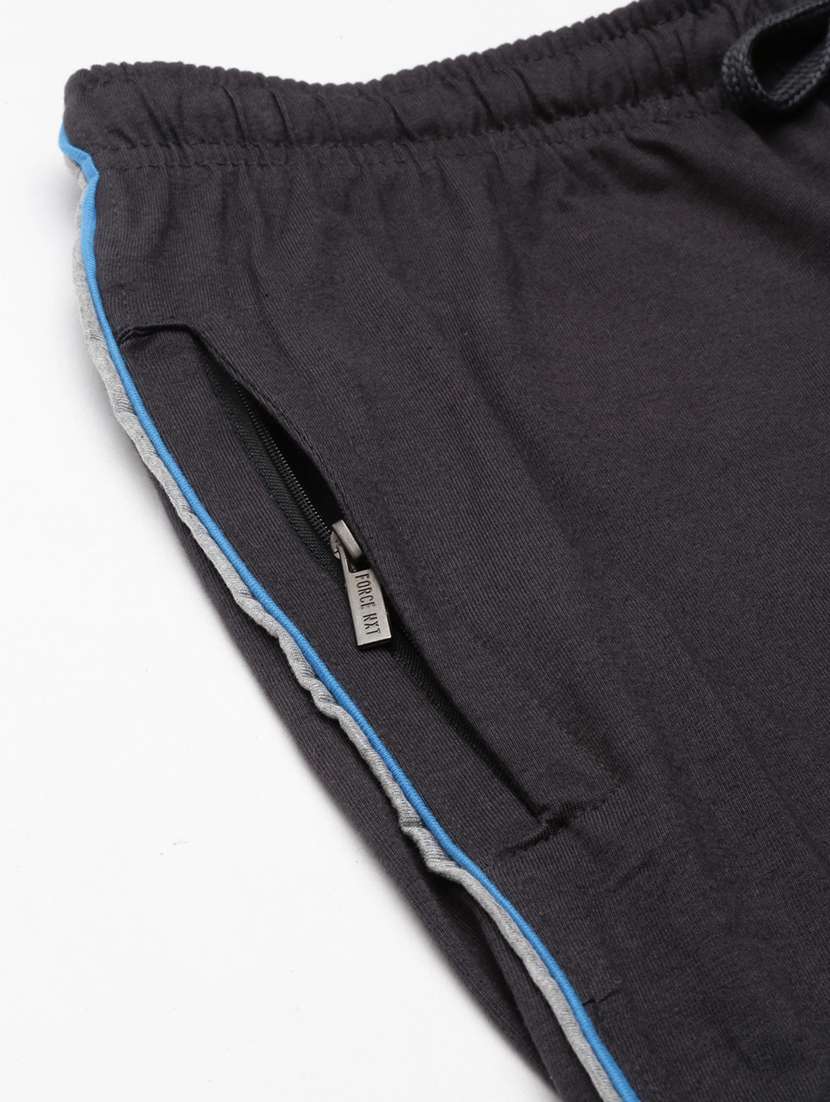 men grey mid rise regular fit shorts - 21576038 -  Standard Image - 3