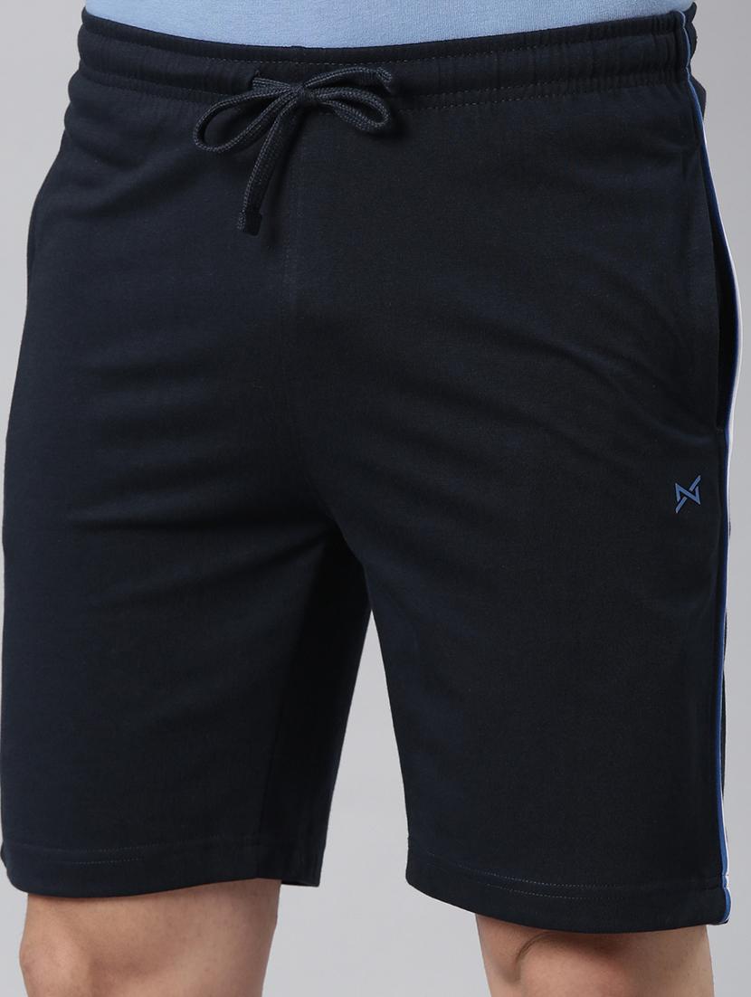 men pack of 3 solid regular fit shorts - 21576044 - Standard Image - 3