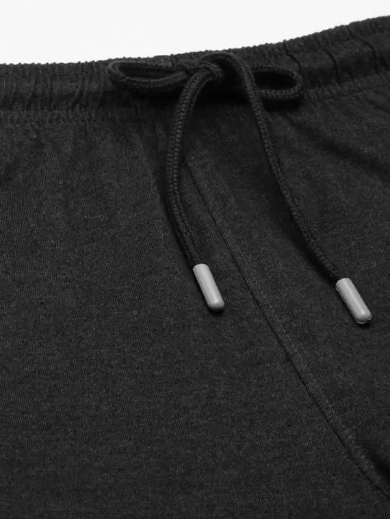 men black mid rise regular fit shorts - 21576049 -  Standard Image - 3