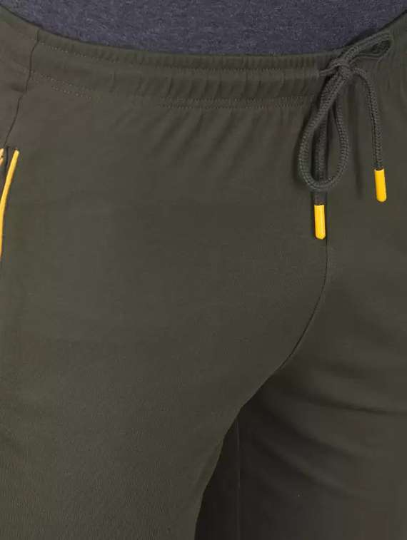 men pack of 2 solid regular fit shorts - 21576051 -  Standard Image - 3