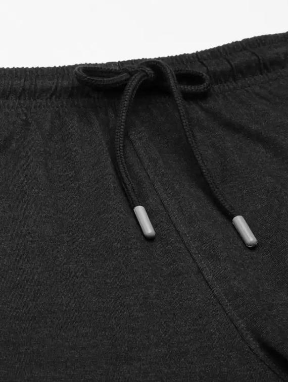 men pack of 2 solid regular fit shorts - 21576052 -  Standard Image - 3