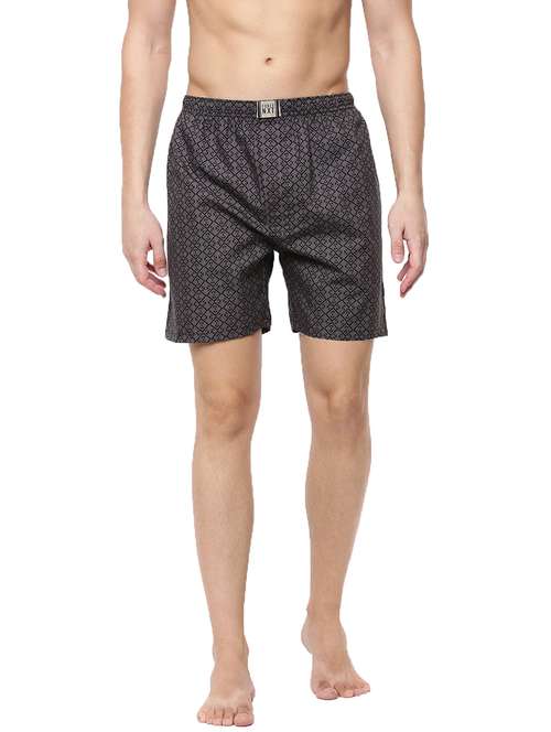 men printed mid rise boxers - 21576075 -  Standard Image - 0