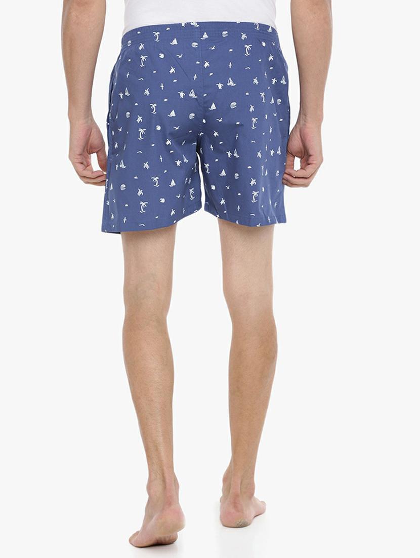 men pack of 2 printed mid rise boxers - 21576079 - Standard Image - 3