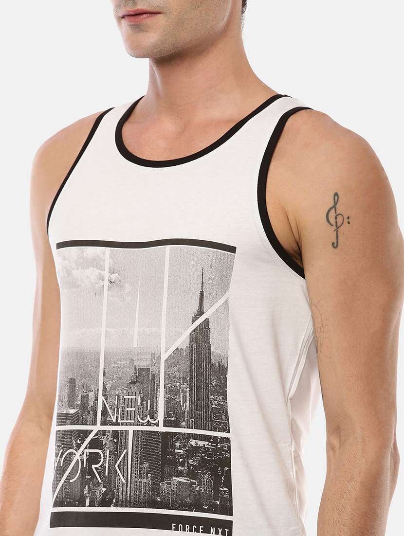 men pack of 2 printed sports vest - 21576111 -  Standard Image - 3