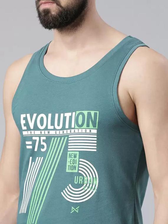 men pack of 3 printed sports vest - 21576114 - Standard Image - 3