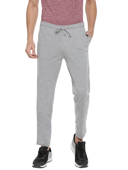 men regular fit mid rise full length track pant - 21576130 - Standard Image - 0