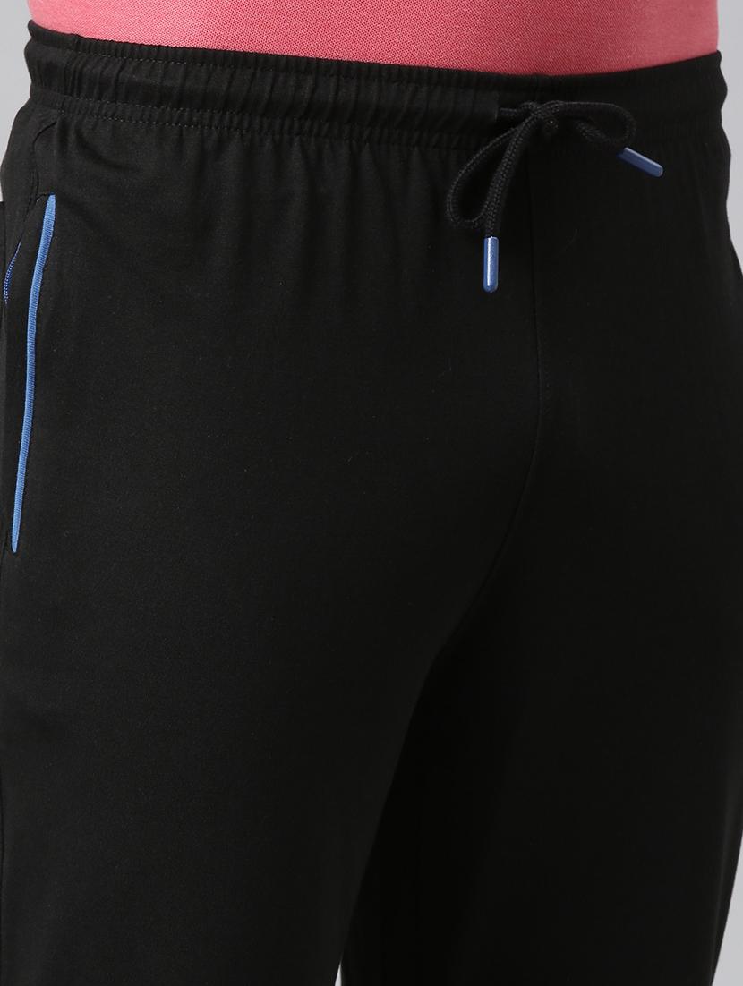 men regular fit mid rise full length track pant - 21576136 - Standard Image - 3