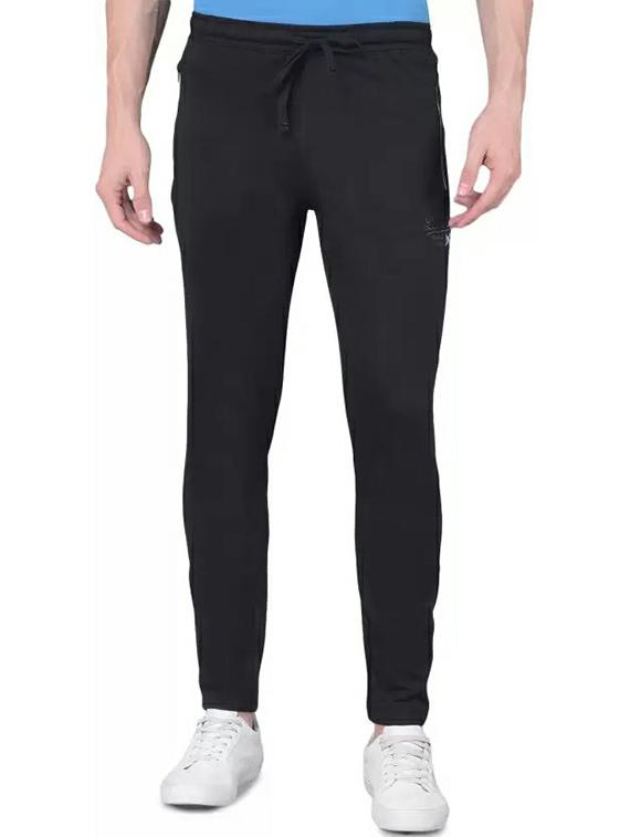 men regular fit mid rise full length track pant - 21576152 -  Zoom Image - 0