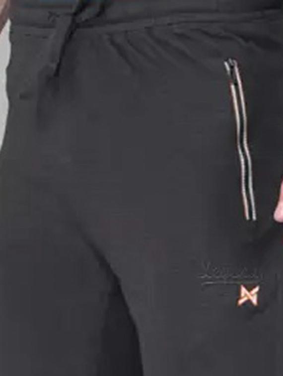 men regular fit mid rise full length track pant - 21576155 - Standard Image - 3