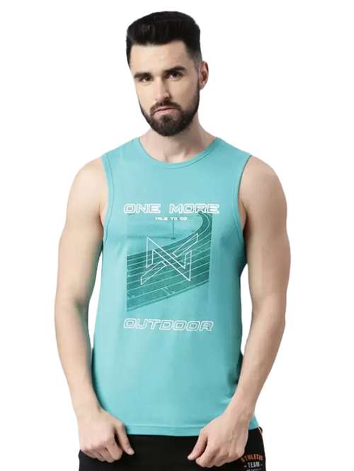 men typographic round neck vests - 21576203 -  Standard Image - 0