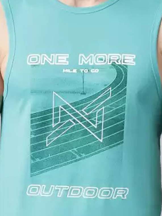 men typographic round neck vests - 21576203 - Standard Image - 3