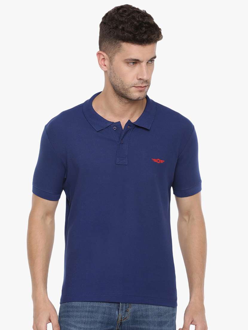 men solid short sleeve t-shirt