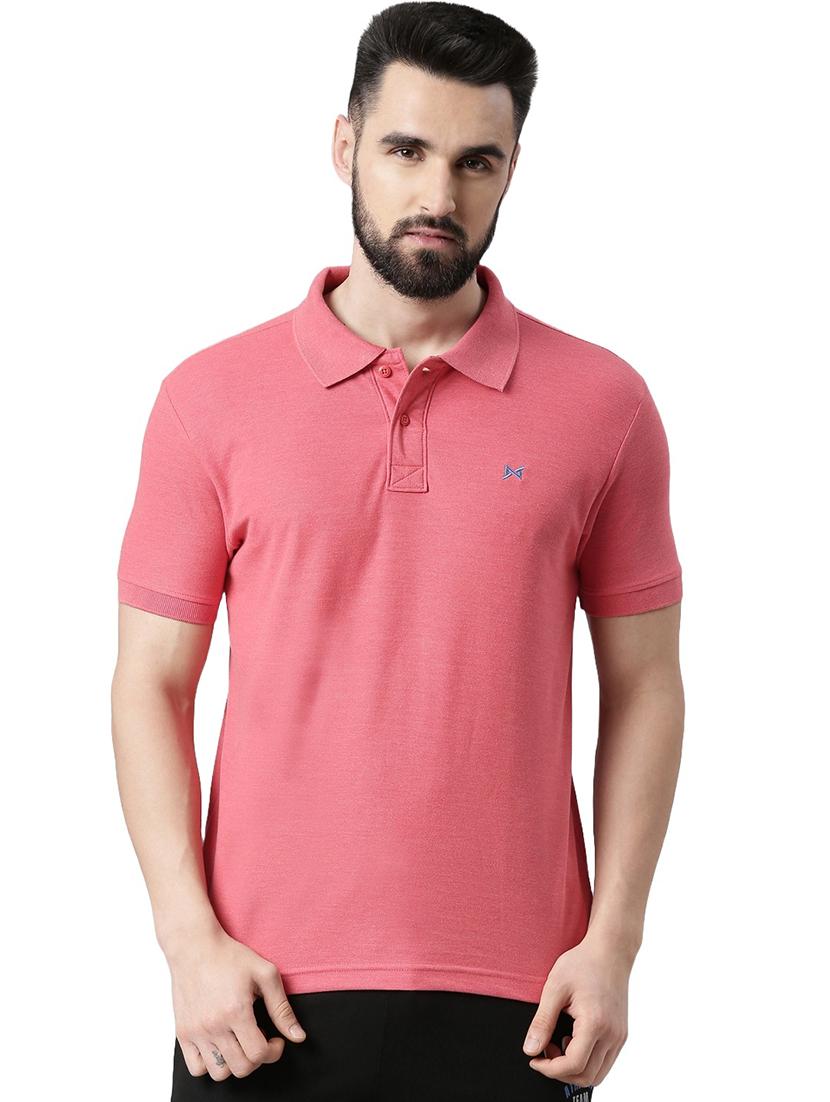 men solid short sleeve t-shirt