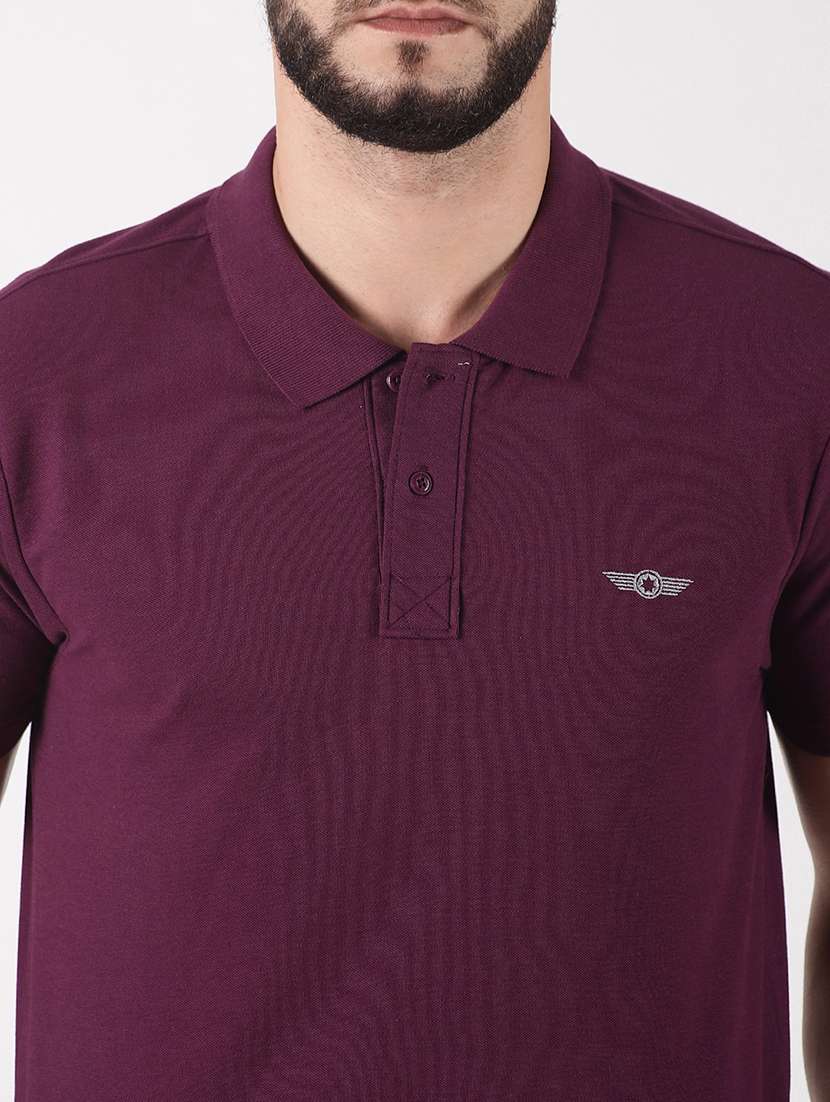 men solid short sleeve t-shirt - 21576227 -  Standard Image - 3