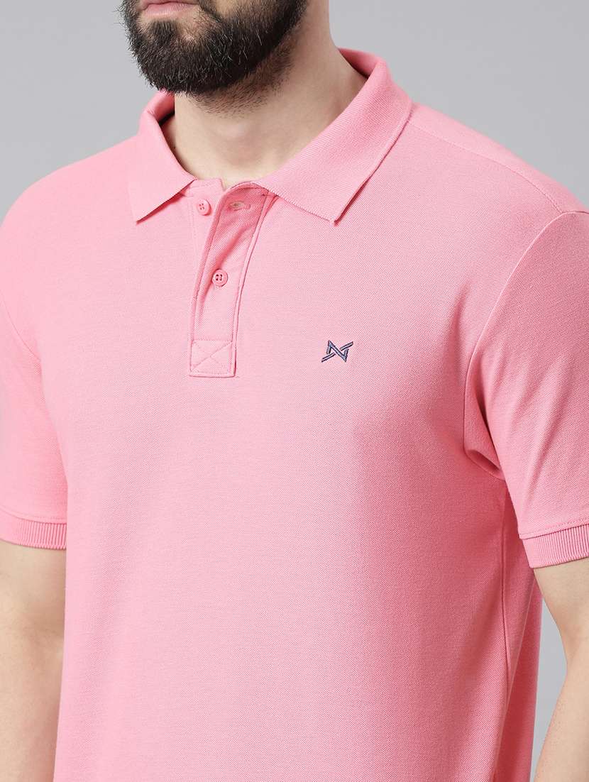 men solid pack of 2 short sleeve t-shirt - 21576261 -  Standard Image - 3