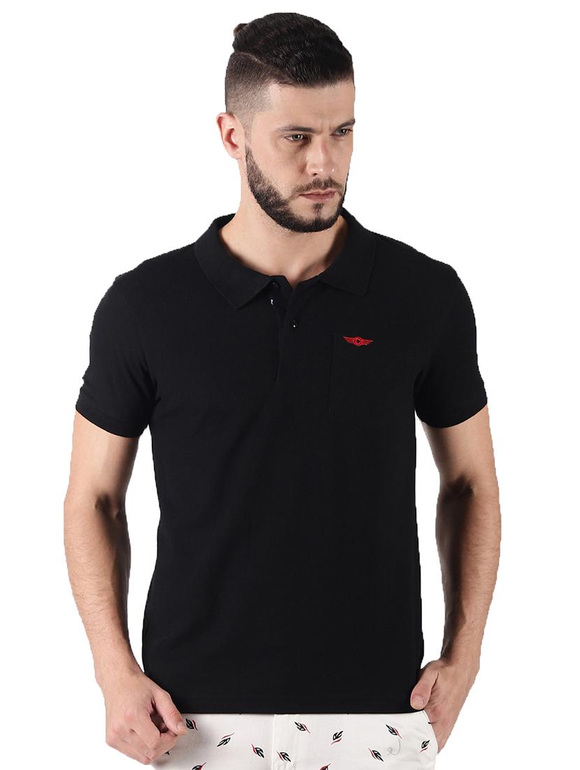 men solid short sleeve t-shirt - 21576283 -  Zoom Image - 0