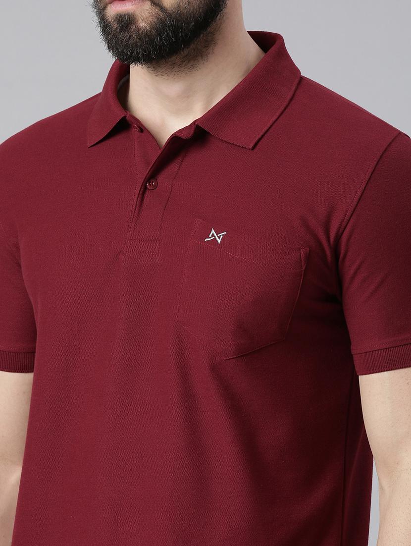 men solid short sleeve t-shirt - 21576291 - Standard Image - 3