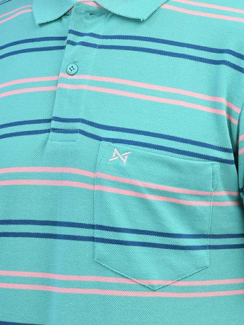 men stripe short sleeve t-shirt - 21576333 - Standard Image - 3