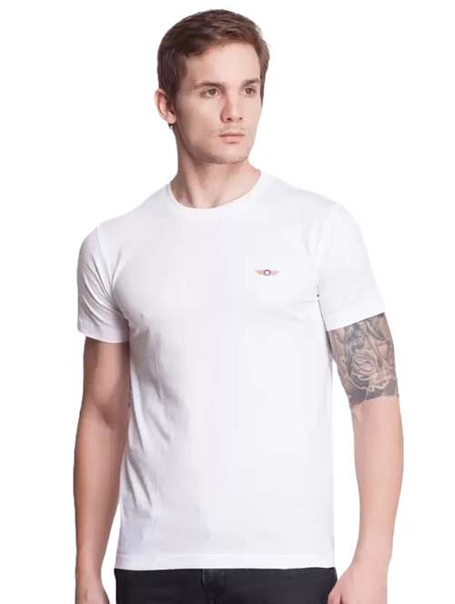 men solid short sleeve t-shirt - 21576359 - Standard Image - 0