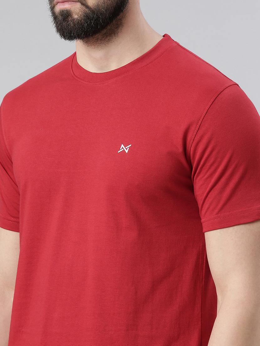 men solid pack of 3 short sleeve t-shirt - 21576387 - Standard Image - 3